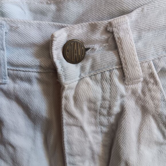 Vintage 1980's Womens Shorts Sky Fade Mom Gitano sz 7/8 23W Preppy Era - Picture 4 of 6